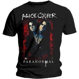 Alice Cooper tričko Paranormal Splatter Čierna L