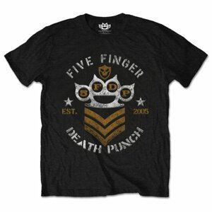 Five Finger Death Punch tričko Chevron Čierna L