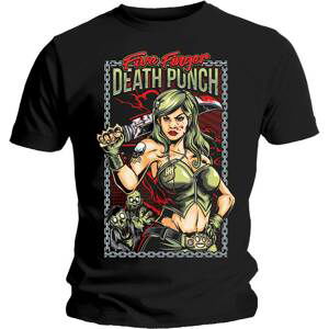 Five Finger Death Punch tričko Assassin Čierna XL