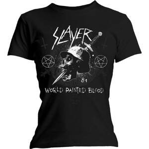 Slayer tričko Dagger Skull Čierna L