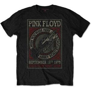 Pink Floyd tričko WYWH Abbey Road Studios Čierna L