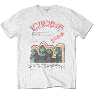 Pink Floyd tričko Japanese Poster Biela L