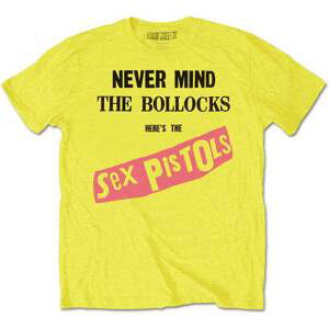 Sex Pistols tričko NMTB Original Album Žltá 5XL