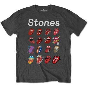 The Rolling Stones tričko No Filter Evolution Šedá M