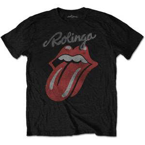 The Rolling Stones tričko Rolinga Čierna XXL