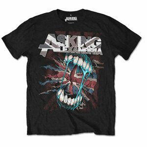 Asking Alexandria tričko Flag Eater Čierna M