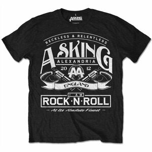 Asking Alexandria tričko Rock N' Roll Čierna S