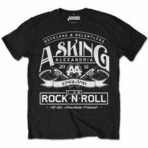 Asking Alexandria tričko Rock N' Roll Čierna M