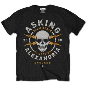 Asking Alexandria tričko Danger Čierna M