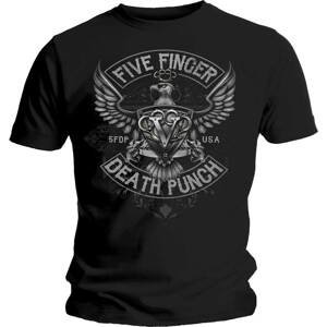 Five Finger Death Punch tričko Howe Eagle Crest Čierna XL