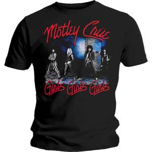 Motley Crue tričko Smokey Street Čierna M