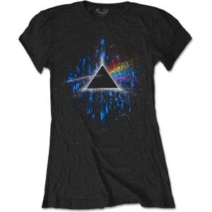 Pink Floyd tričko Dark Side of the Moon Blue Splatter Čierna M