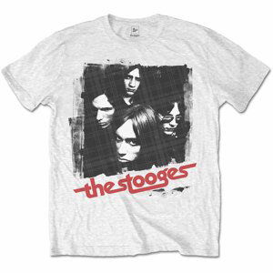 Iggy & The Stooges tričko Four Faces Biela M