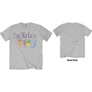 The Beatles tričko White Album Back Šedá L