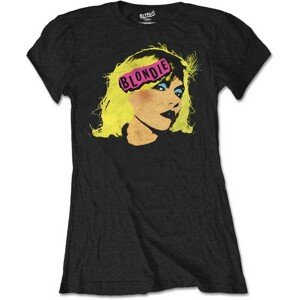 Blondie tričko Punk Logo Čierna XXL