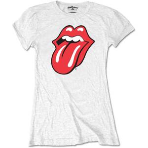 The Rolling Stones tričko Classic Tongue Biela M