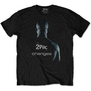 2Pac tričko Changes Čierna L