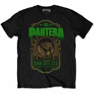 Pantera tričko Snakebite XXX Label Čierna XXL