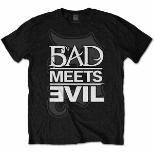 Bad Meets Evil tričko Logo Čierna XL