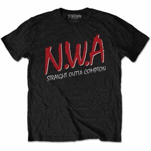 N.W.A tričko Straight Outta Compton Čierna XL