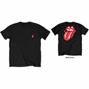 The Rolling Stones tričko Classic Tongue Čierna XXL