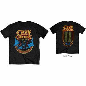 Ozzy Osbourne tričko Ozzy Osbourne tričko Bat Circle Collectors Item čierne Čierna XXL