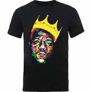 Biggie Smalls tričko Crown Čierna S