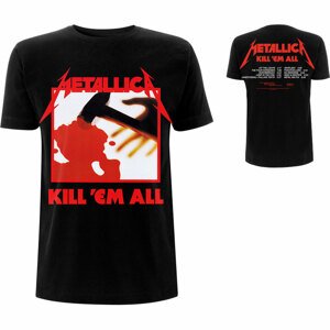 Metallica tričko Kill 'Em All Tracks Čierna L