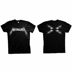 Metallica tričko Spiked Čierna S