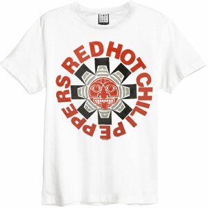 Red hot chili peppers tričko Aztec Biela M