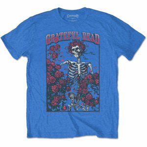 Grateful Dead tričko Bertha & Logo Modrá M