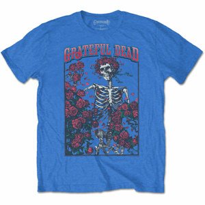 Grateful Dead tričko Bertha & Logo Modrá L