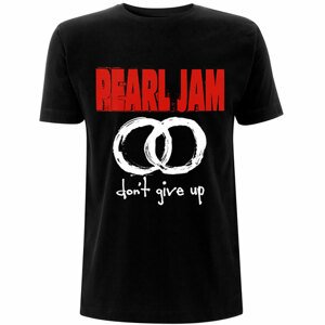 Pearl Jam tričko Don't Give Up Čierna M