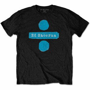 Ed Sheeran tričko Divide Čierna L