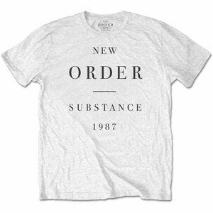 New Order tričko Substance Biela L
