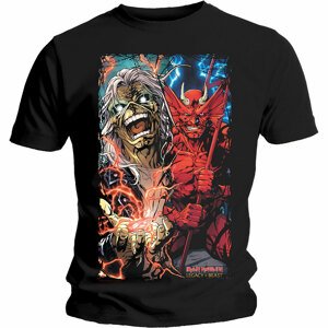 Iron Maiden tričko Duality Čierna XL