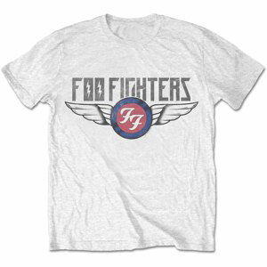 Foo Fighters tričko Flash Wings Biela XL