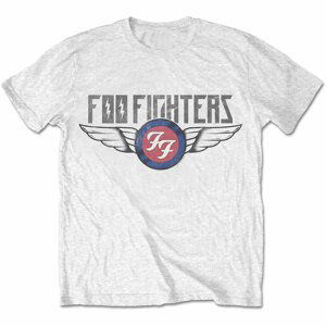 Foo Fighters tričko Flash Wings Biela 4XL