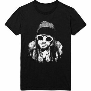 Kurt Cobain tričko One Colour Čierna XXL