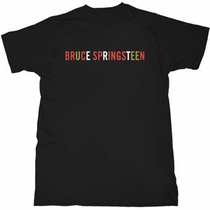 Bruce Springsteen tričko Logo Čierna S