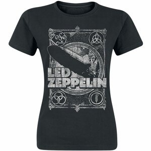 Led Zeppelin tričko Vintage Print LZ1 Čierna S