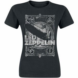 Led Zeppelin tričko Vintage Print LZ1 Čierna M