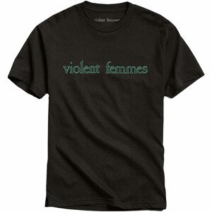 Violent Femmes tričko Green Vintage Logo Čierna L