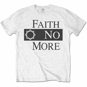 Faith No More tričko Classic Logo V.2. Biela M