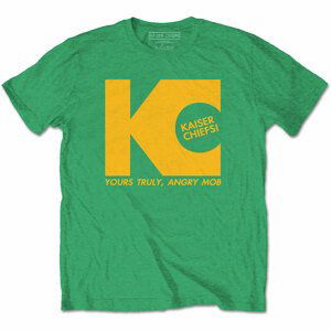 Kaiser Chiefs tričko Yours Truly Zelená L