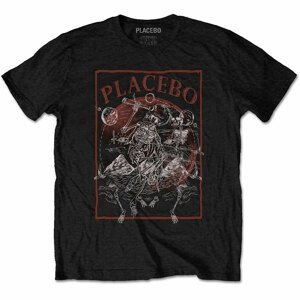 Placebo tričko Astro Skeletons Čierna S