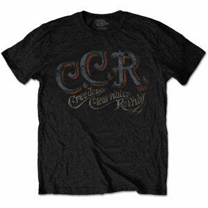 Creedence Clearwater Revival tričko CCR Čierna M