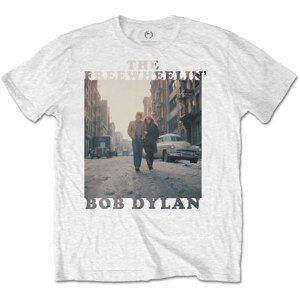 Bob Dylan tričko The Freewheelin' Biela M