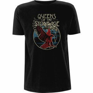 Queens of the Stone Age tričko Eagle Čierna XL