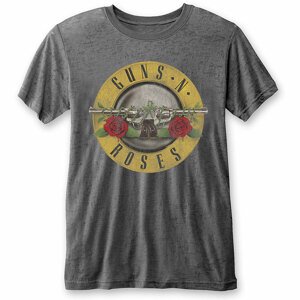 Guns N’ Roses tričko Classic Logo Šedá XL